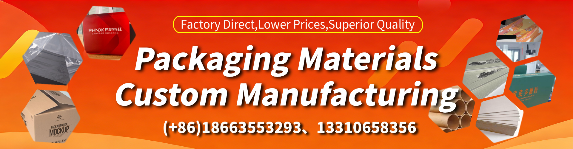 Orange Packaging Box & Gift Box Manufacturer